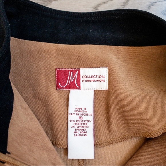 suede-like colorblock jacket - Picture 3 of 5